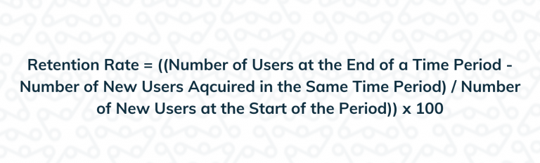 retention rate formula